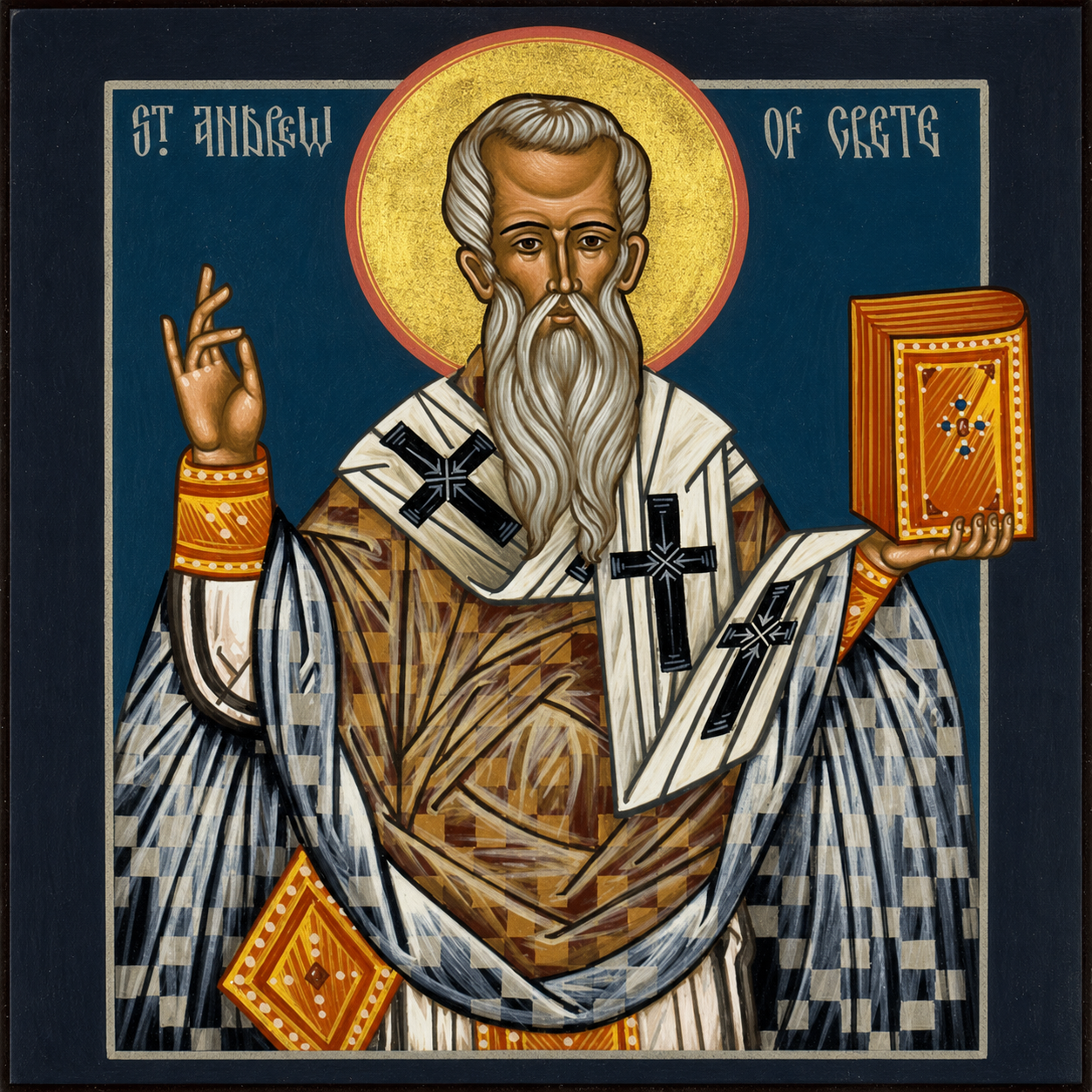 Icon of Saint Andrew of Crete